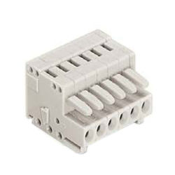 Spring Type Connector, 734 Series, 3.5 mm Pitch, Female 734-124