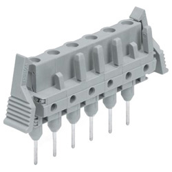 Female Plug with Straight Long Contact Pins, interlock pin, 232