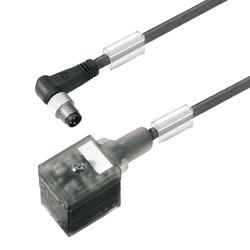 Valve Cable (Assembled), 90° Plug - Valve Plug, Design A, M8 = None
