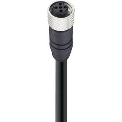 Sensor / Actuator Data Cable (pre-fab) M12 Socket, Straight