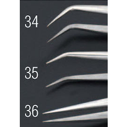[Stainless Steel] Precision Tweezers EA595AK-34