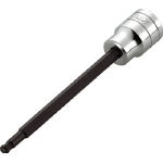 Long Hex Bit Socket (9.5 mm Insertion Angle, Ball Point Type)