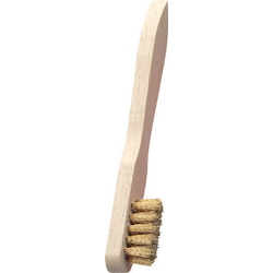 Wooden Handle Brush, Brass