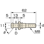 Pull Stud for BT30-DTB12