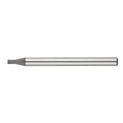 Square End Mill for Processing Hard Brittle Material DCMS DCMS-1.5-6