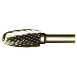 Carbide Rotary Cutter, Oval Shape G10