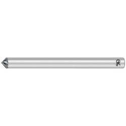 2-Flute Long Shank Spiral Chamfering Cutter (for Steel / Aluminum) CA-LS-SCC