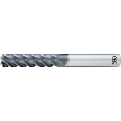 Uneven Lead End Mill (5 Flutes, Long Type) for Machining FX Coated Titanium Alloy UVXL-TI-5FL-25XR4X125