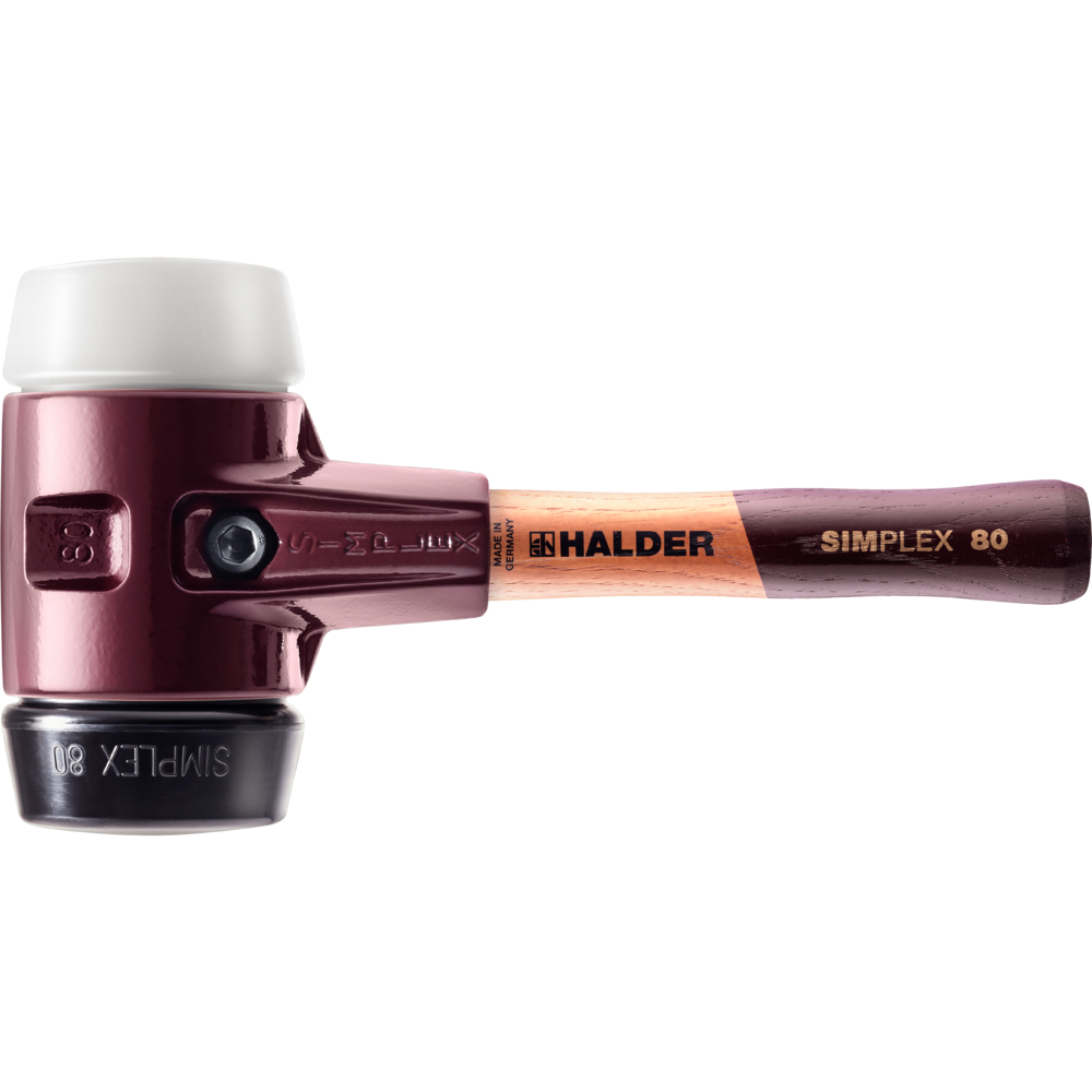 SIMPLEX soft-face mallet with Rubber composition insert