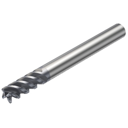 End Mill For Roughing & Semi-Finishing (Double Fluted) Cylindrical Shank With Corner Radius