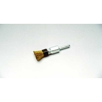Cylindrical Brush with Brass Wire Shaft with Caulking Spring