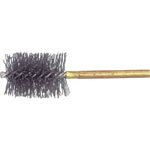 Spiral Brush (For Motorized Use / Shaft Diam. 6 mm / Nylon with Abrasive Grain)