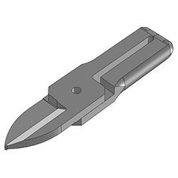 Blade for double action air scissor HW1J