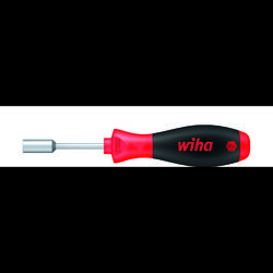 Wiha Screwdriver SoftFinish® Hexagon nut driver short round blade