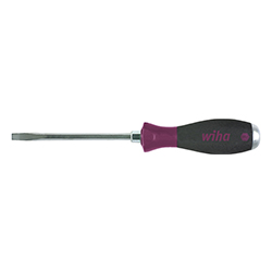 Screwdriver MicroFinish®, Slotted with One-Piece Hexagonal Blade and Solid Steel Cap
