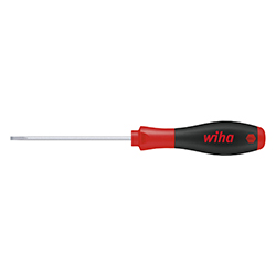 Screwdriver SoftFinish®, Slotted with Round Blade for Low-Lying Screws