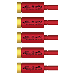 Torque Set easyTorque Adapter Electric, for slimBits and slimVario® Holder, 5 Pieces