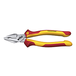 High-Leverage Combination Pliers, Professional Electric, with DynamicJoint® and OptiGrip, with Extra Long Cutting Edge