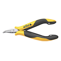 Needle-Nose Pliers, Professional ESD, Curved Form, Approx. 45°