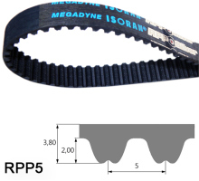 Timing belts / RPP / CR (Neoprene) / MEGADYNE  1125-SLV5-9
