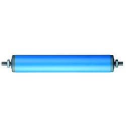 Blue plastic cylinder conveyor rollers (S20)