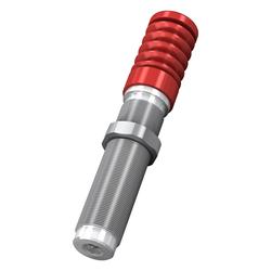ACE Miniature Shock Absorber self-compensating, stainless steel, with protective cap