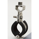 Piping Bracket, Stainless Steel with Vibration Proof CL Tongue and 3t Rubber A10217-0017