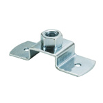 Hanging Pipe Fittings, Screw-in T Type Leg (Electro-Galvanized / Stainless Steel)