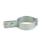 Vertical Pipe Fitting  Hard Stand Band (Electrogalvanized / Gutter Plating)