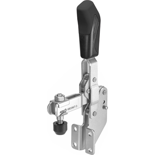 Vertical Toggle Clamp with Black Handle, 6803NIT