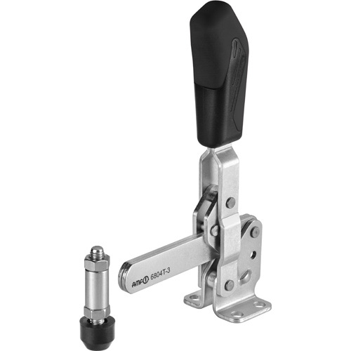Vertical Toggle Clamp with Black Handle, 6804T