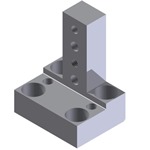 NAAMS L-Block - T-Block, Multiple Hole Configurations, ALB Series APR030M
