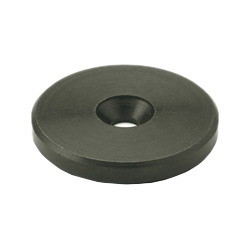 Forehead washers / conical countersunk hole, chamfered / steel / burnished / GN 184 184-25