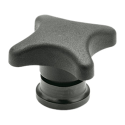 Hand knobs with increased clamping force