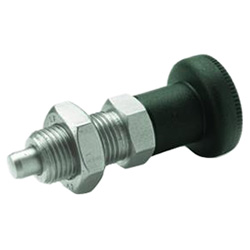 Indexing plungers, Stainless Steel / Plastic knob