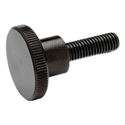 Knurled screws, Steel / Stainless Steel 464-M2,5-4