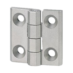 Flat hinges / conical countersinks / stainless steel / GN 237 / GANTER 237-A4-40-40-A-GS