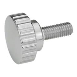Stainless Steel-Knurled screws
