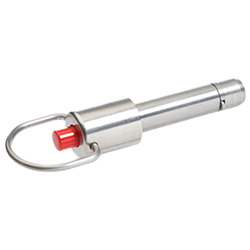 Stainless Steel-Locking pins, Slide plastic 214.3-10-60