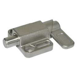 Stainless Steel-Spring latches with flange for surface mounting