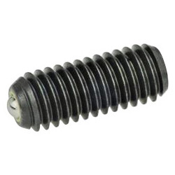 Spring plungers, Ball with friction bearing, with internal hexagon (GN 615.9 )