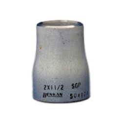 Butt Weld Type Pipe Fittings Steel Pipe Reducer (concentric & eccentric) White Tube JIS(NBG)-R(C)-FSGP-10BX8B