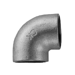 CK Fittings, Screw-in Malleable Cast Iron Pipe Fittings, Elbow with Band BL-50-W