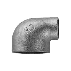 CK Fittings - Screw-in Type Malleable Cast Iron Pipe Fitting - Unequal Diameter Elbow RL-50X25-W