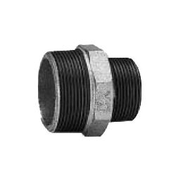 CK Fittings - Screw-in Type Malleable Cast Iron Pipe Fitting - Nipple with Different Diameters RNI-50X25-W