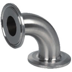Joint for Sanitary Piping - Ferrule Type 90° Short Elbow -