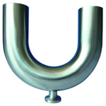 Joint for Sanitary Piping - Weld-on U Type Long Elbow SMS Standards - UTSS-3838