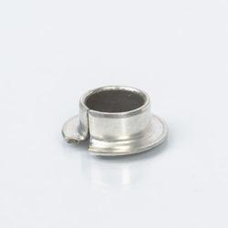 Plain bearing bushes with flange / slotted / PAP P10