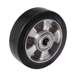 RE.G2 - Elastic rubber wheels -Aluminium centre body