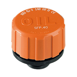 SFP-EX - Breather caps -with splash guard technoplymer